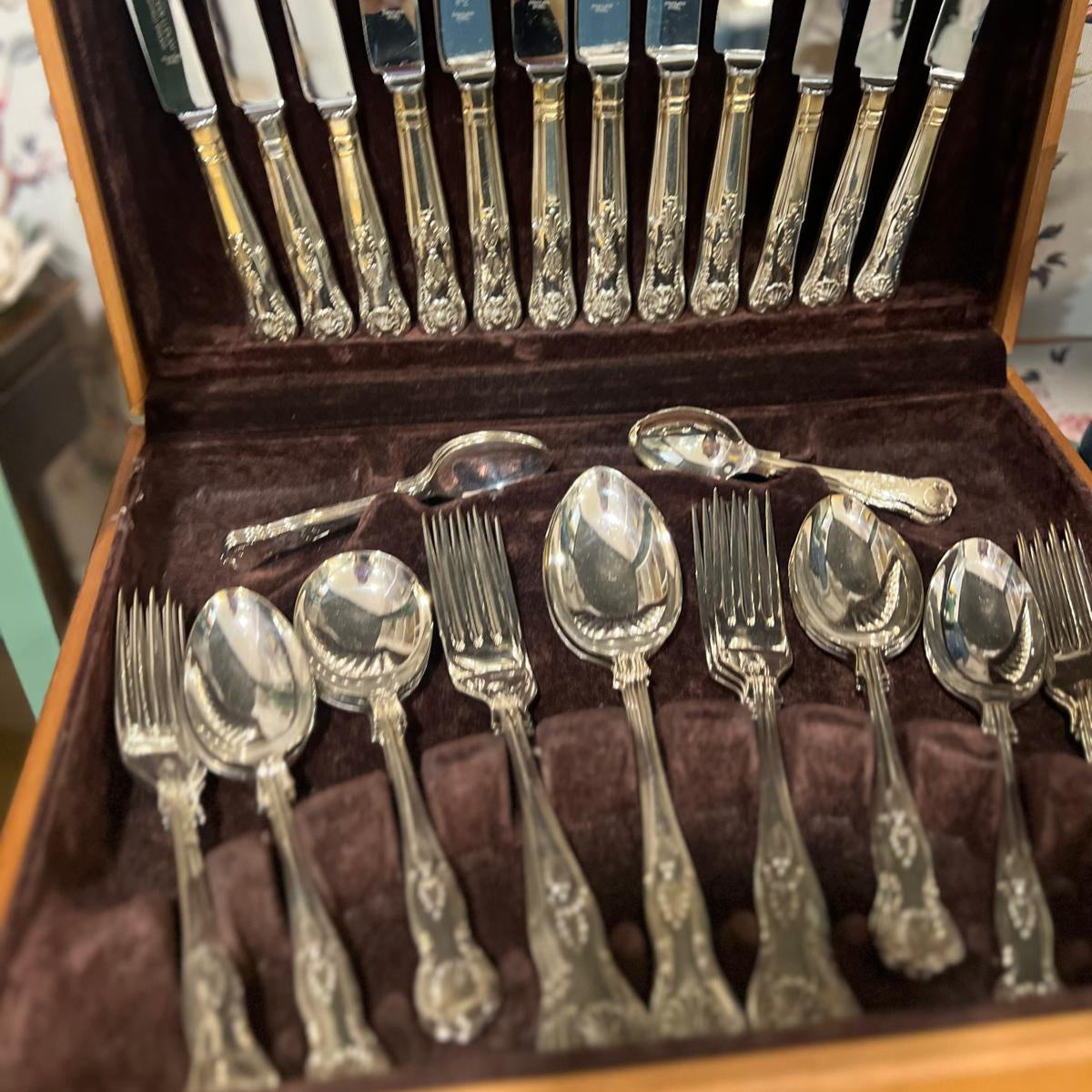 Cubertería King Pattern 6pax