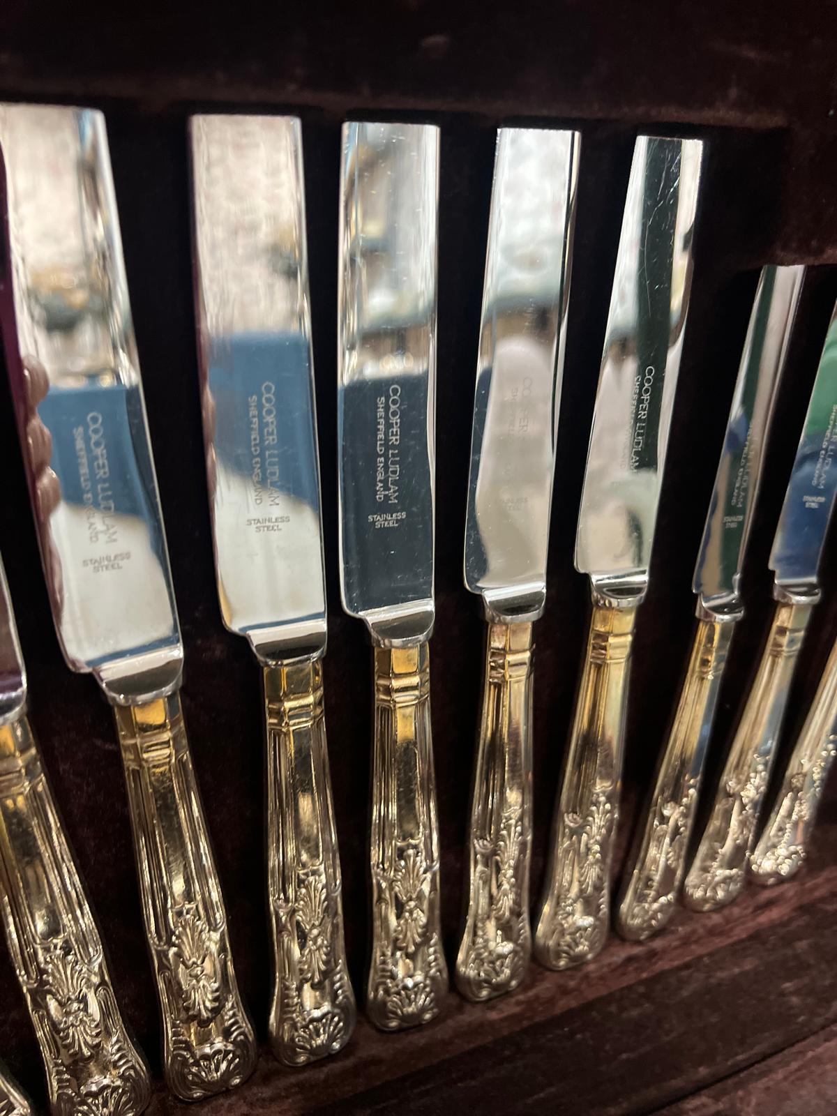 Cubertería King Pattern 6pax