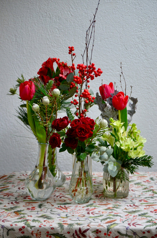 Centro de mesa de Navidad de Bucaritos