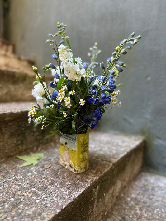 Libros Cerámica Pequeños con flores
