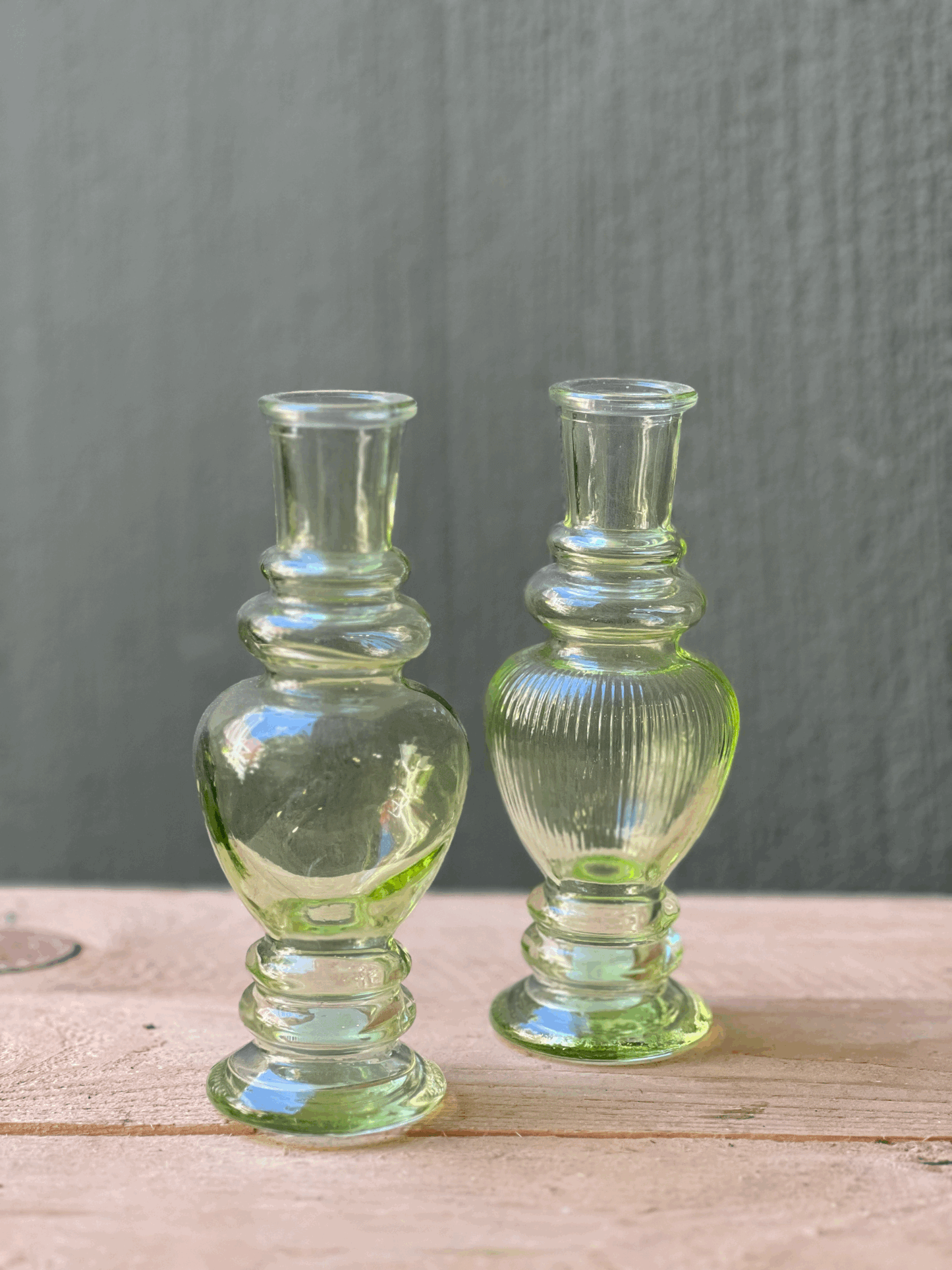 Lime Green Mini Candlestick