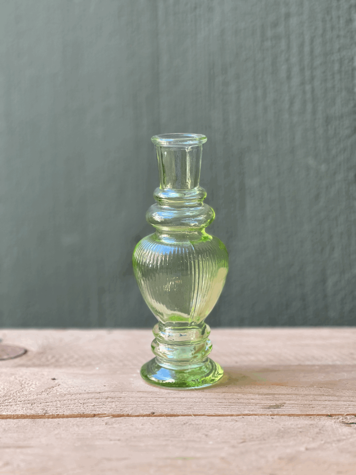 Lime Green Mini Candlestick
