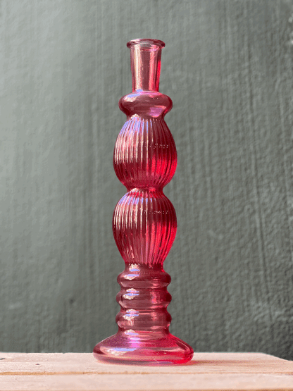 Red Crystal Candleholder